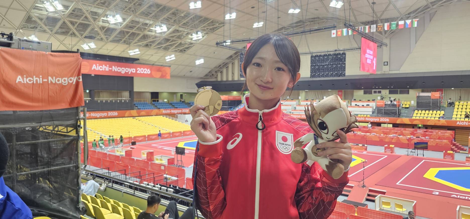 アジア大会 岡本留佳 3位入賞